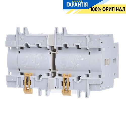 Перемикач трипозиційний модульний I-0-II 4 полюси 20А до 16мм² HIM402 Hager