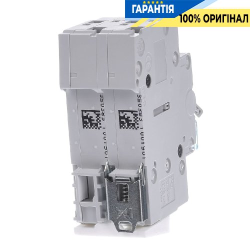 Рубильник перекидний Hager SFB232, 2-полюсний, 32А/230В, загальний вихід знизу, 2 м