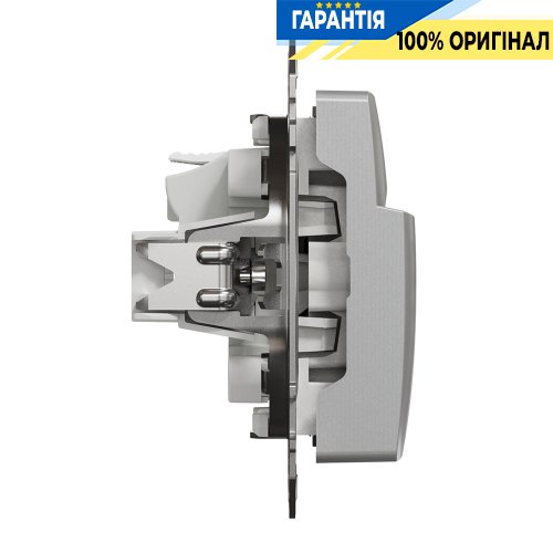 Карточный выключатель 10А, Schneider Electric «Sedna Design» SDD113121 (цвет - алюминий)