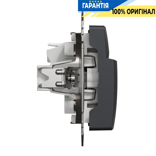 Карточный выключатель 10А, Schneider Electric «Sedna Design» SDD114121 (цвет - черный)