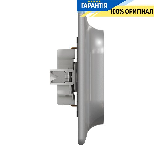 Розетка 2-а з з/к зі шторками Schneider Electric «Sedna Design» SDD313221 (колір - алюміній)