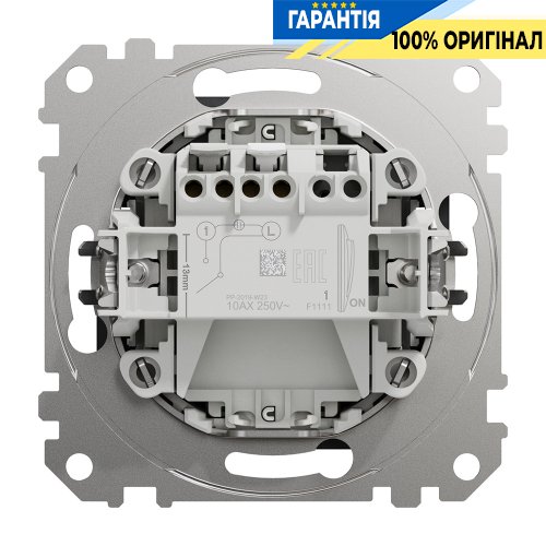 Карточный выключатель 10А, Schneider Electric «Sedna Design» SDD114121 (цвет - черный)