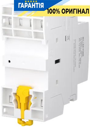 Контактор Schneider Electric 25A 400V 4НО котушка 220-240V AC DIN Acti9 iCTK A9C40425