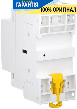 Контактор Schneider Electric 25A 400V 4НО котушка 220-240V AC DIN Acti9 iCTK A9C40425