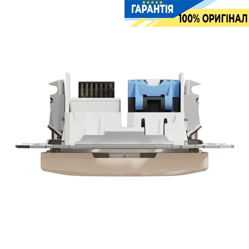 Розетка телекомунікаційна RJ45+RJ11 6UTP Schneider Electric Sedna Design SDD112468 (колір - бежевий)