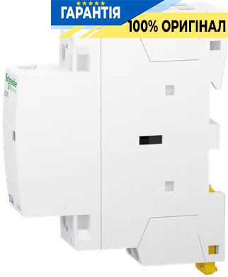 Контактор Schneider Electric 25A 250V 1НО котушка 230-240V AC DIN Acti9 iCTK A9C40125
