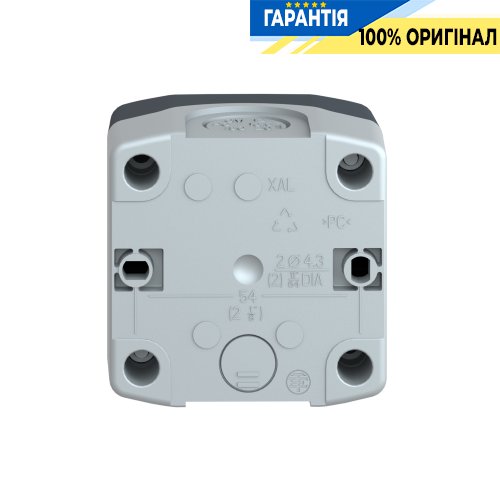 Пустой серый кнопочный пост 1 отверстие Harmony XALD Schneider Electric XALD01
