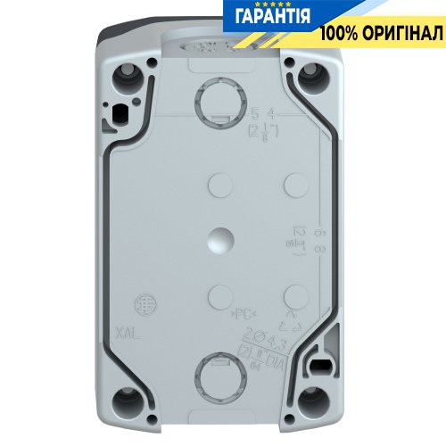 Порожній сірий кнопковий пост на 2 отвори Harmony XALD Schneider Electric XALD02