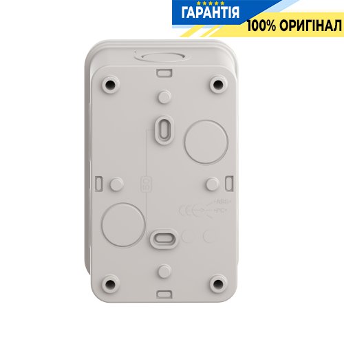 Порожній світло-сірий кнопковий пост з 2 отворами Harmony XALE Schneider Electric XALE2