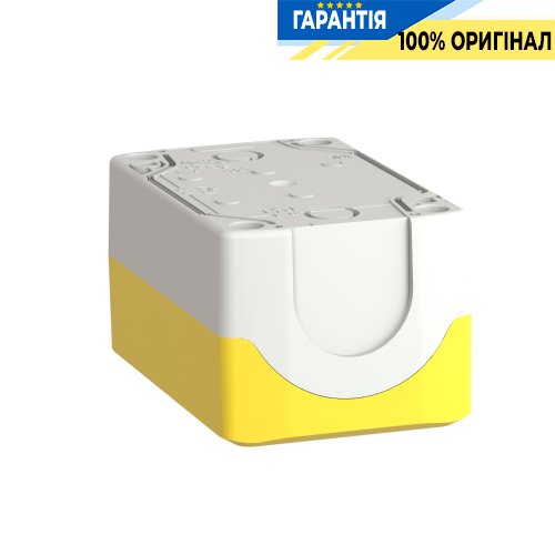 Порожній жовтий кнопковий пост Schneider Electric Harmony XALK, 2 отвори, код XALK02