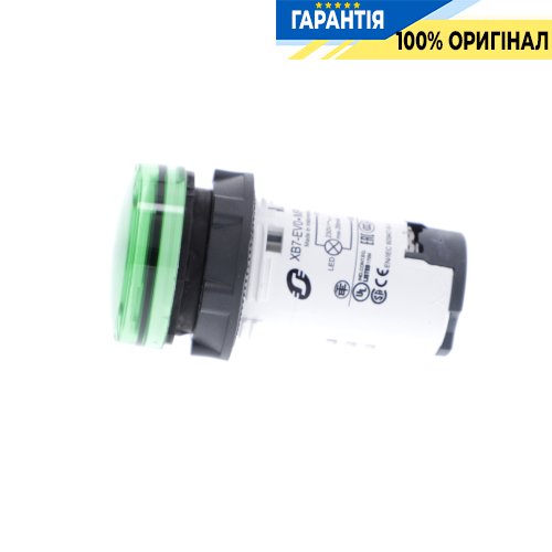 Сигнальна лампа Schneider Electric Harmony XB7, моноблочна, 22 мм, зелена, 230 В, XB7EV03MP