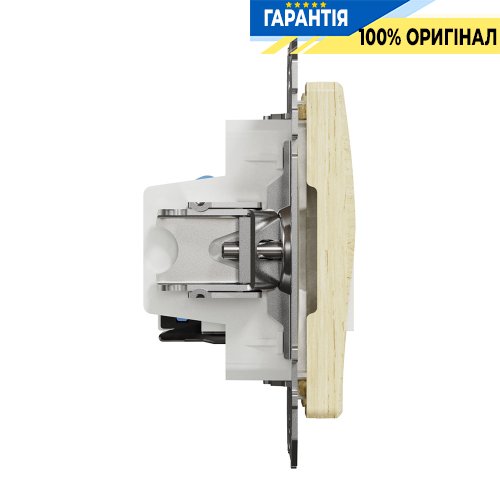 Розетка телекоммуникационная RJ45+RJ11 6UTP Schneider Electric «Sedna Elements» SDD180468 (цвет - береза)