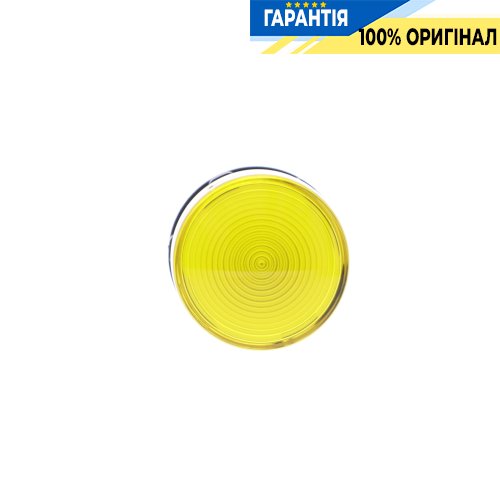 Сигнальна лампа Schneider Electric Harmony XB7, моноблочна, 22 мм, жовта, пластик, світлодіод, 24 В XB7EV05BP