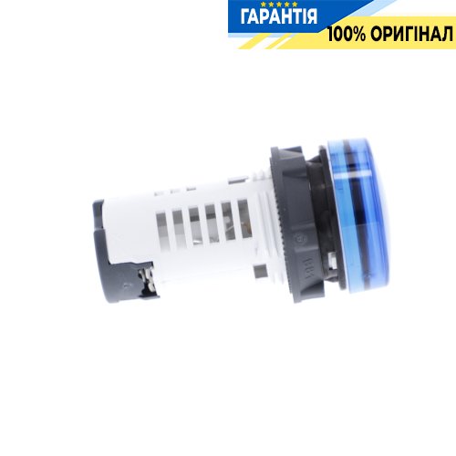 Сигнальна лампа Schneider Electric Harmony XB7, моноблочна, 22 мм, синя, пластик, світлодіод, 230 В, XB7EV06MP