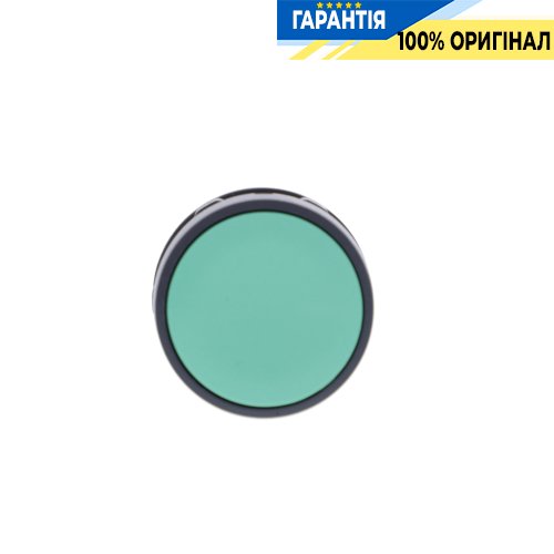Кнопка Schneider Electric Harmony XB7, моноблочна, 22 мм, зелена, пластик, пружинне повернення, 1 Н.О. XB7NA31