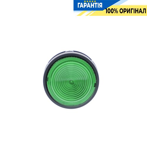 Кнопка с подсветкой Schneider Electric Harmony XB7, моноблочная, 22 мм, зелёная, 1 Н.О, 24V, код XB7NW33B1
