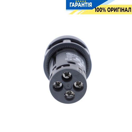 Кнопка с подсветкой Schneider Electric Harmony XB7, моноблочная, 22 мм, зелёная, 1 Н.О, 24V, код XB7NW33B1
