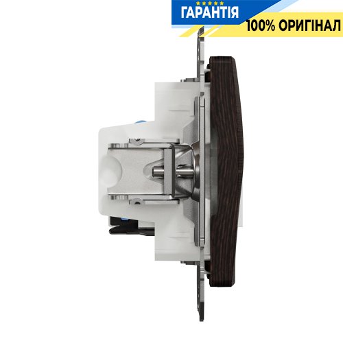 Розетка телекоммуникационная RJ45+RJ11 6UTP Schneider Electric «Sedna Elements» SDD181468 (цвет - венге)