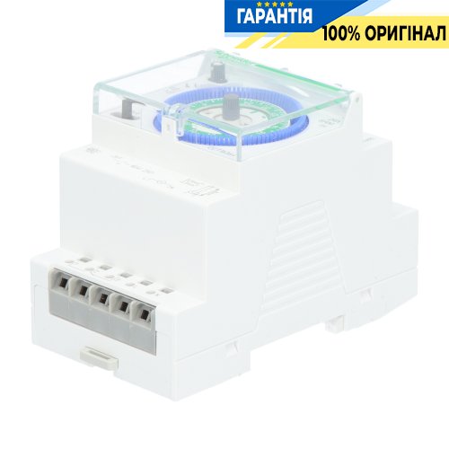 Таймер електромеханічний Schneider Electric Acti9 IH SRM 3 модулі 1ПК 16А 230В 24год/15хв CCT16364