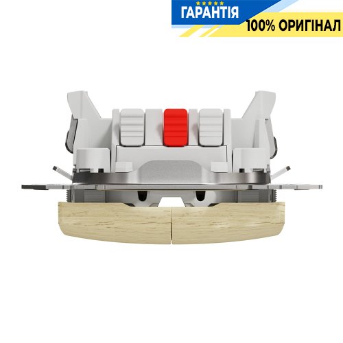 Кнопочный 2-кл выключатель 10A Schneider Electric «Sedna Elements» SDD180118 (цвет - береза)