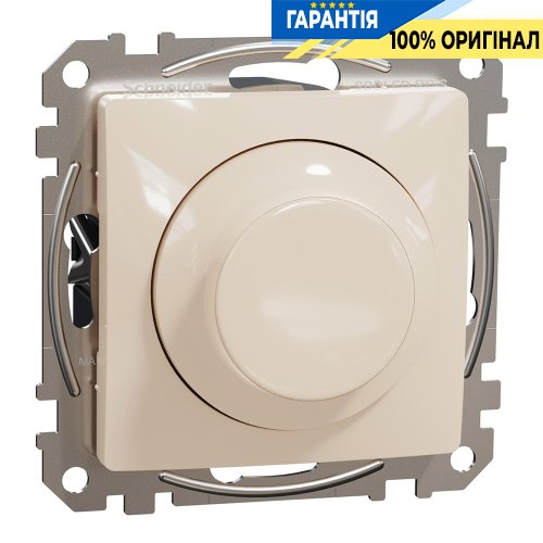 Поворотний димер для LED RC 3-370Вт Schneider Electric Sedna Design SDD112501 (колір - бежевий)