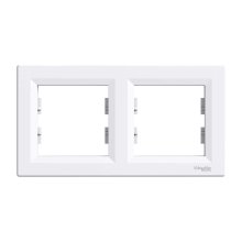 Рамка 2-а, горизонтальна Asfora, (біла) Schneider Electric EPH5800221