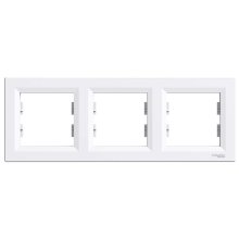 Рамка 3-а, горизонтальна Asfora, (біла) Schneider Electric EPH5800321